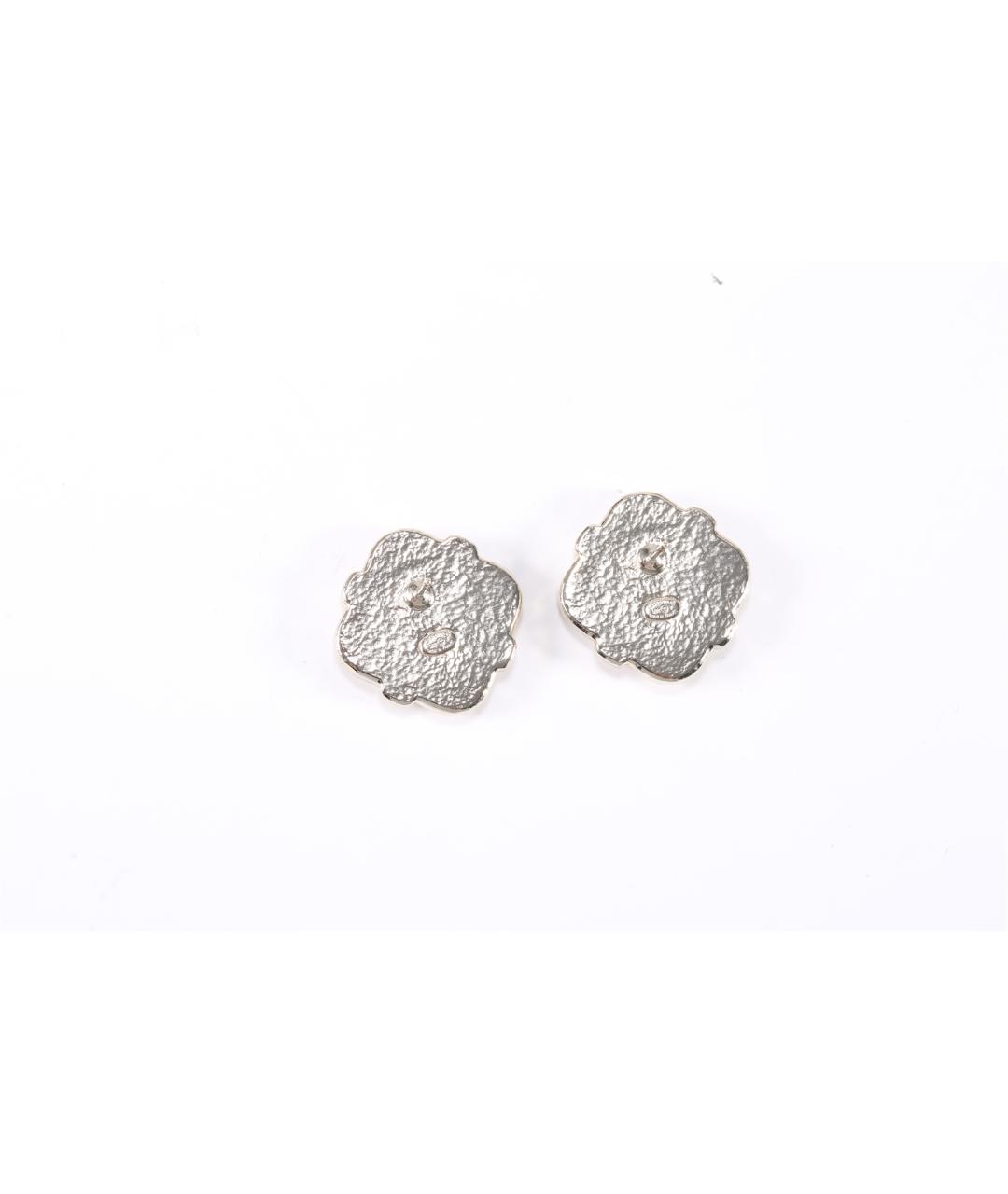 CHANEL Серебряные серьги, фото 3