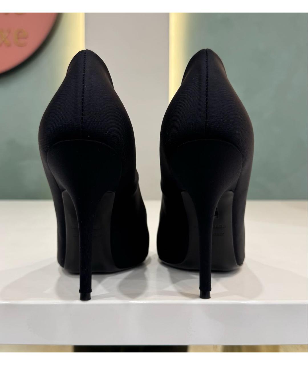 BALENCIAGA Черные туфли, фото 4