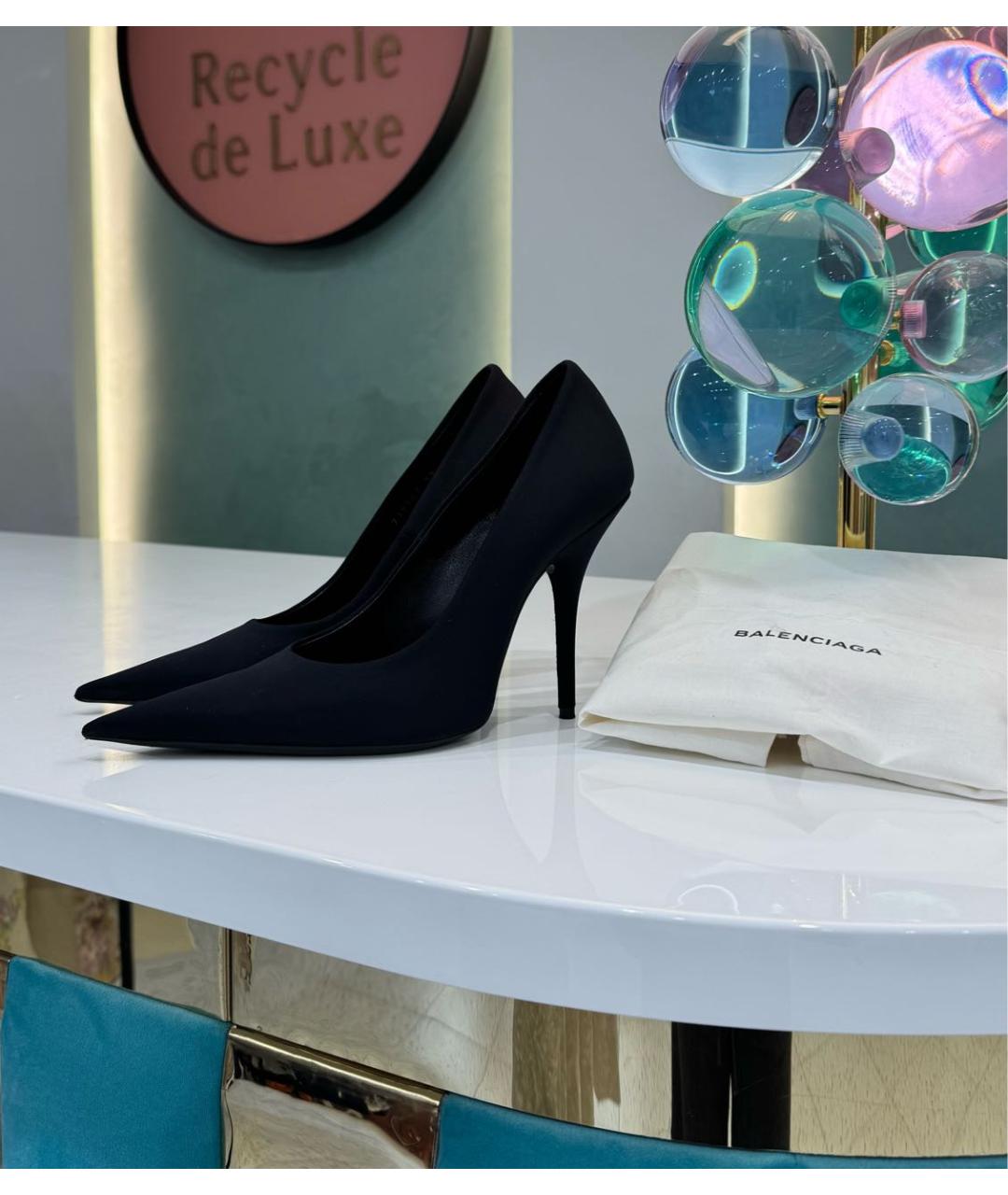BALENCIAGA Черные туфли, фото 5