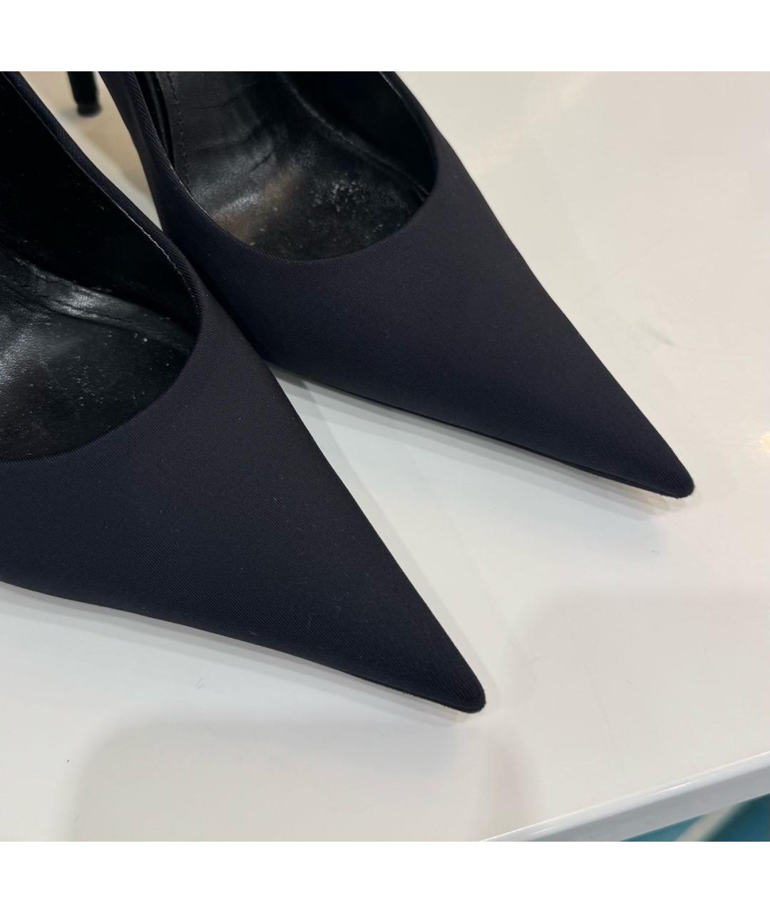BALENCIAGA Черные туфли, фото 3