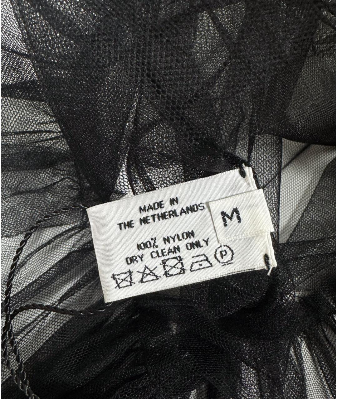 VIKTOR & ROLF Черное сетчатое платье, фото 8