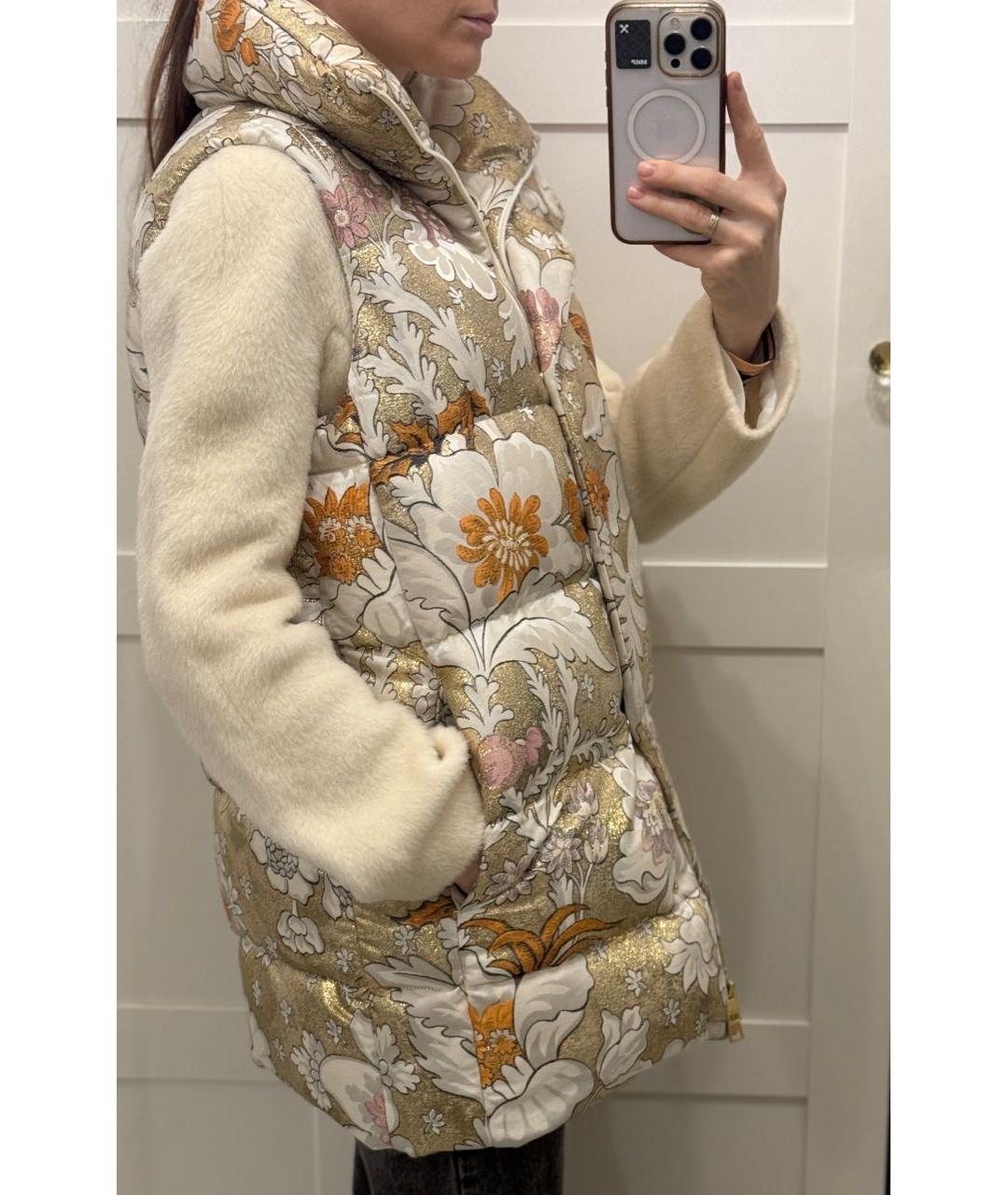 FENDI Бежевый хлопковый жилет, фото 4