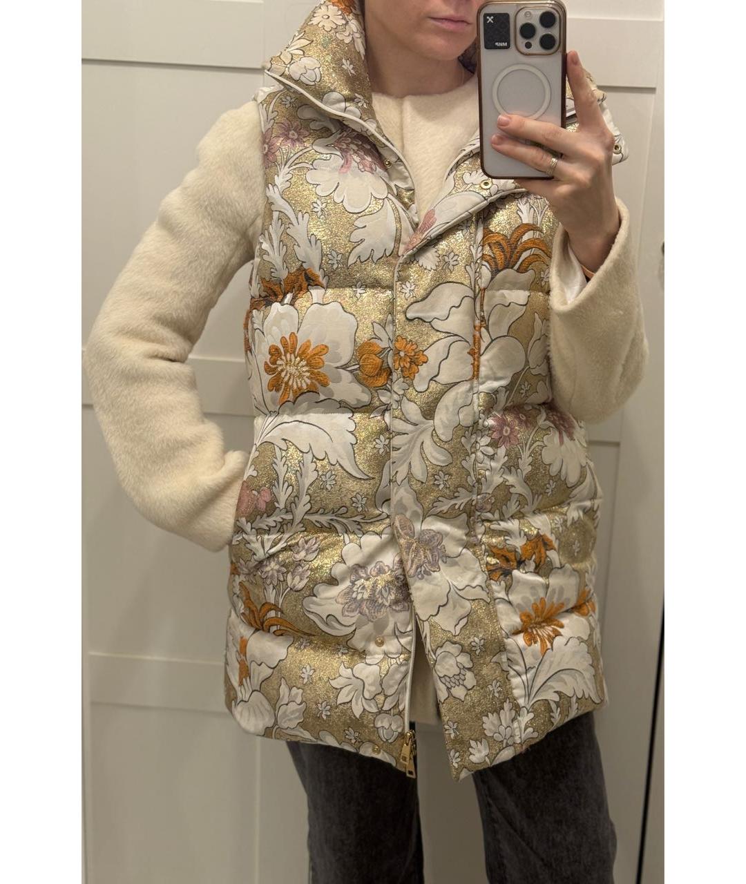 FENDI Бежевый хлопковый жилет, фото 2