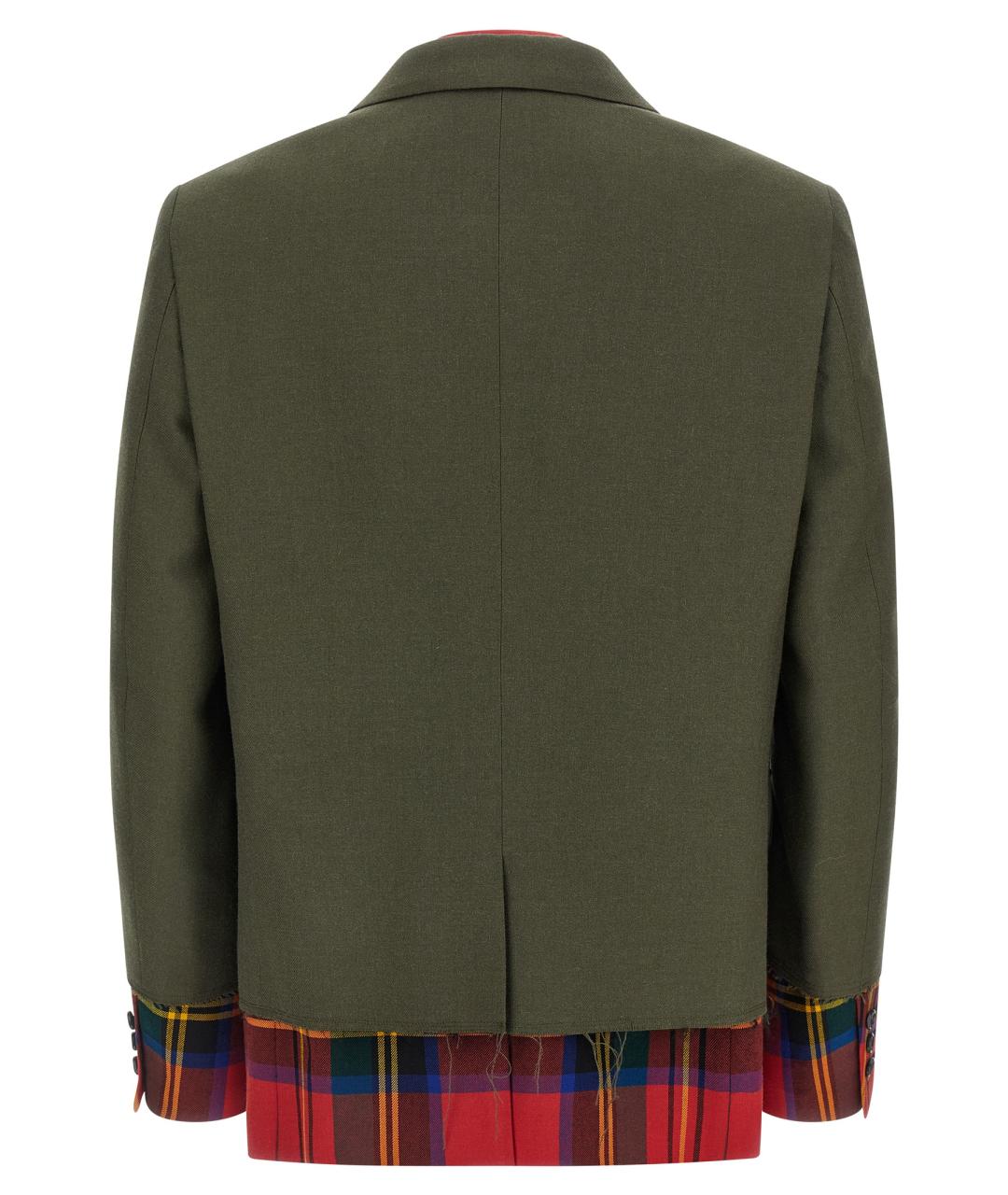 COMME DES GARÇONS HOMME PLUS Мульти шерстяная куртка, фото 2