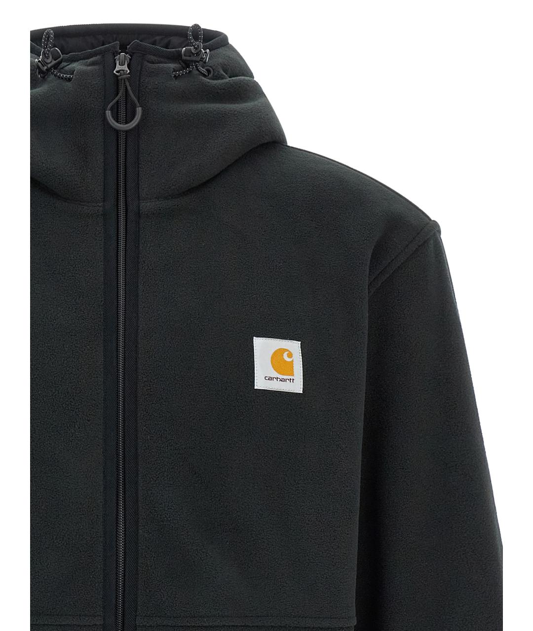 CARHARTT WIP Черная полиэстеровая куртка, фото 3