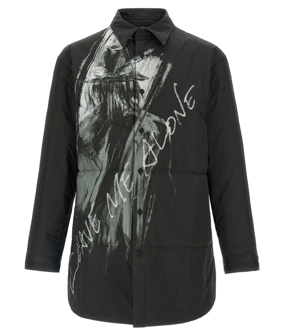 YOHJI YAMAMOTO Черная кэжуал рубашка, фото 1