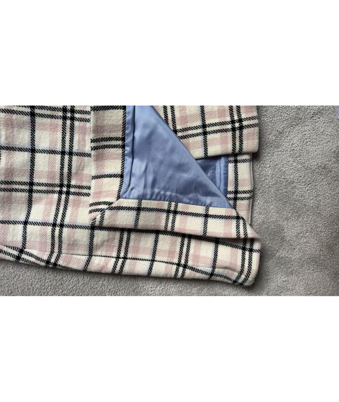 Carven Бежевая юбка мини, фото 7