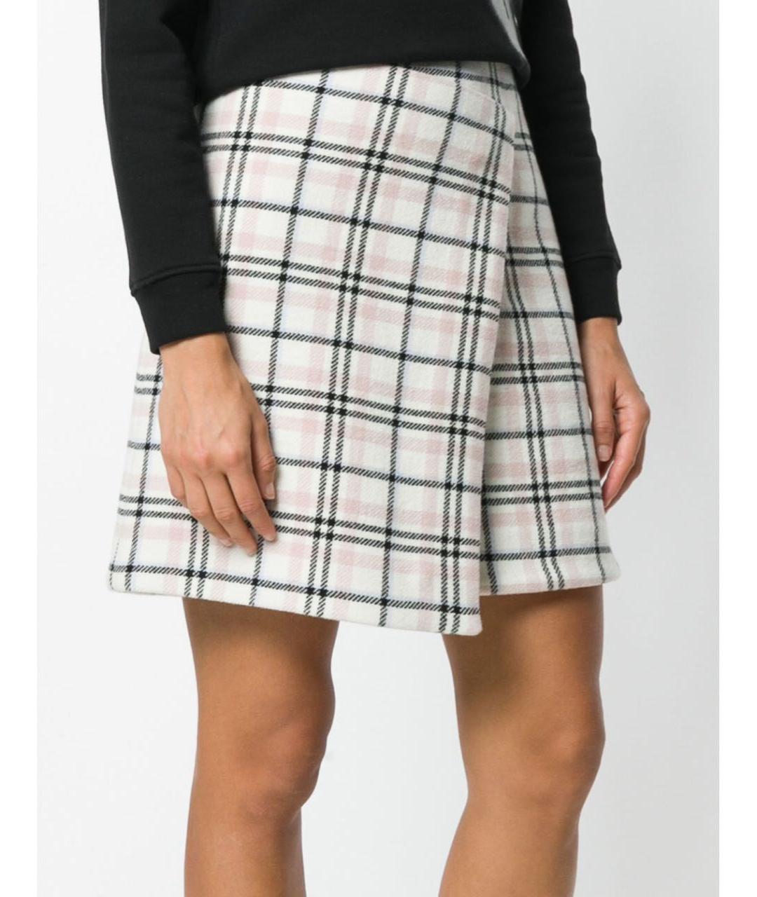 Carven Бежевая юбка мини, фото 3