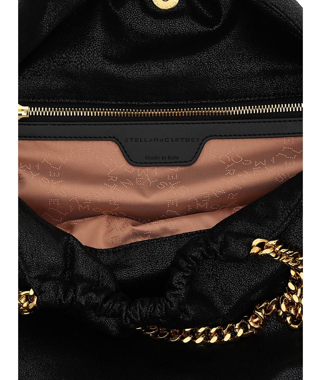 STELLA MCCARTNEY Черная сумка через плечо из искусственной кожи, фото 4