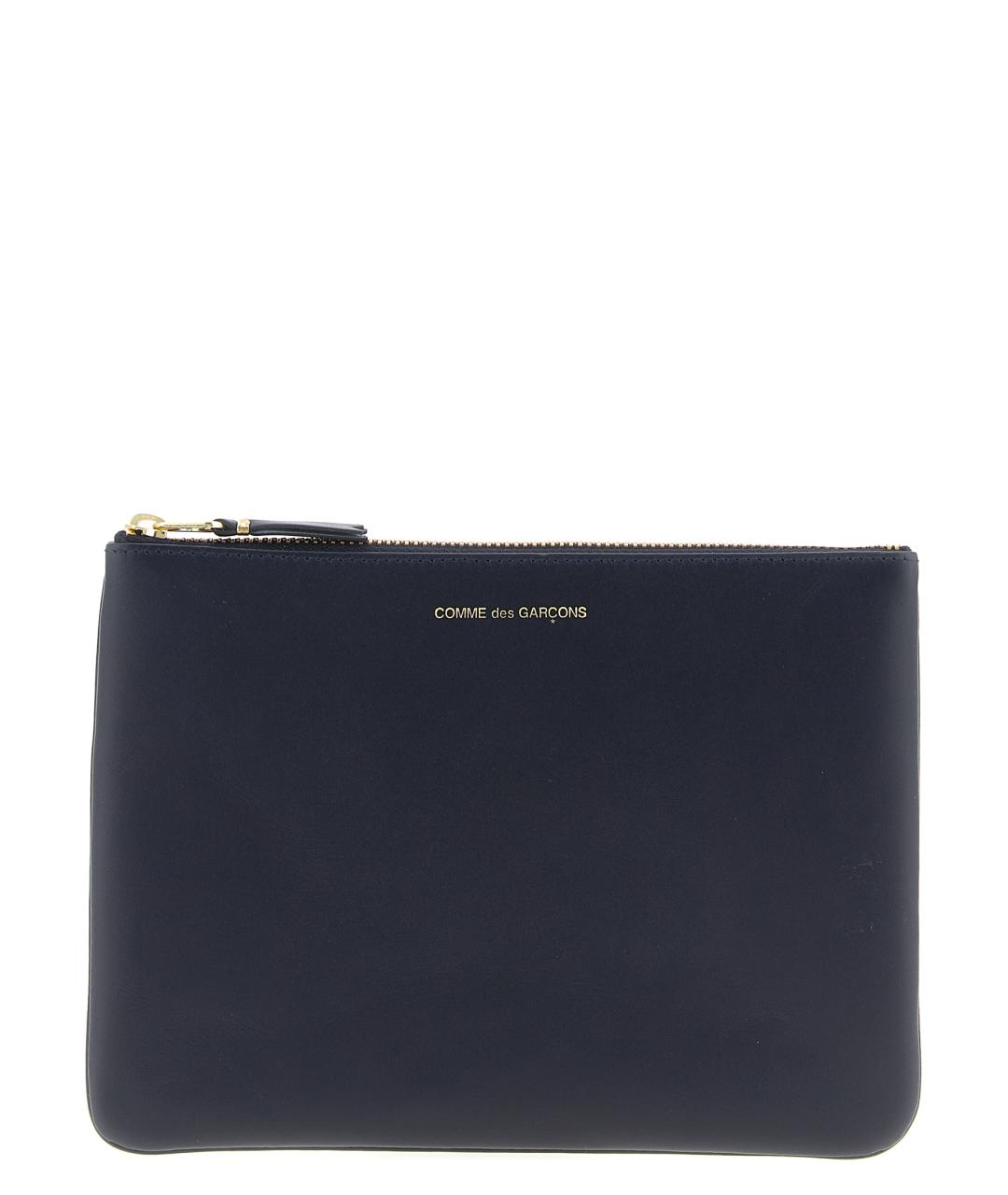 COMME DES GARÇONS WALLET Синий кожаный кошелек, фото 3