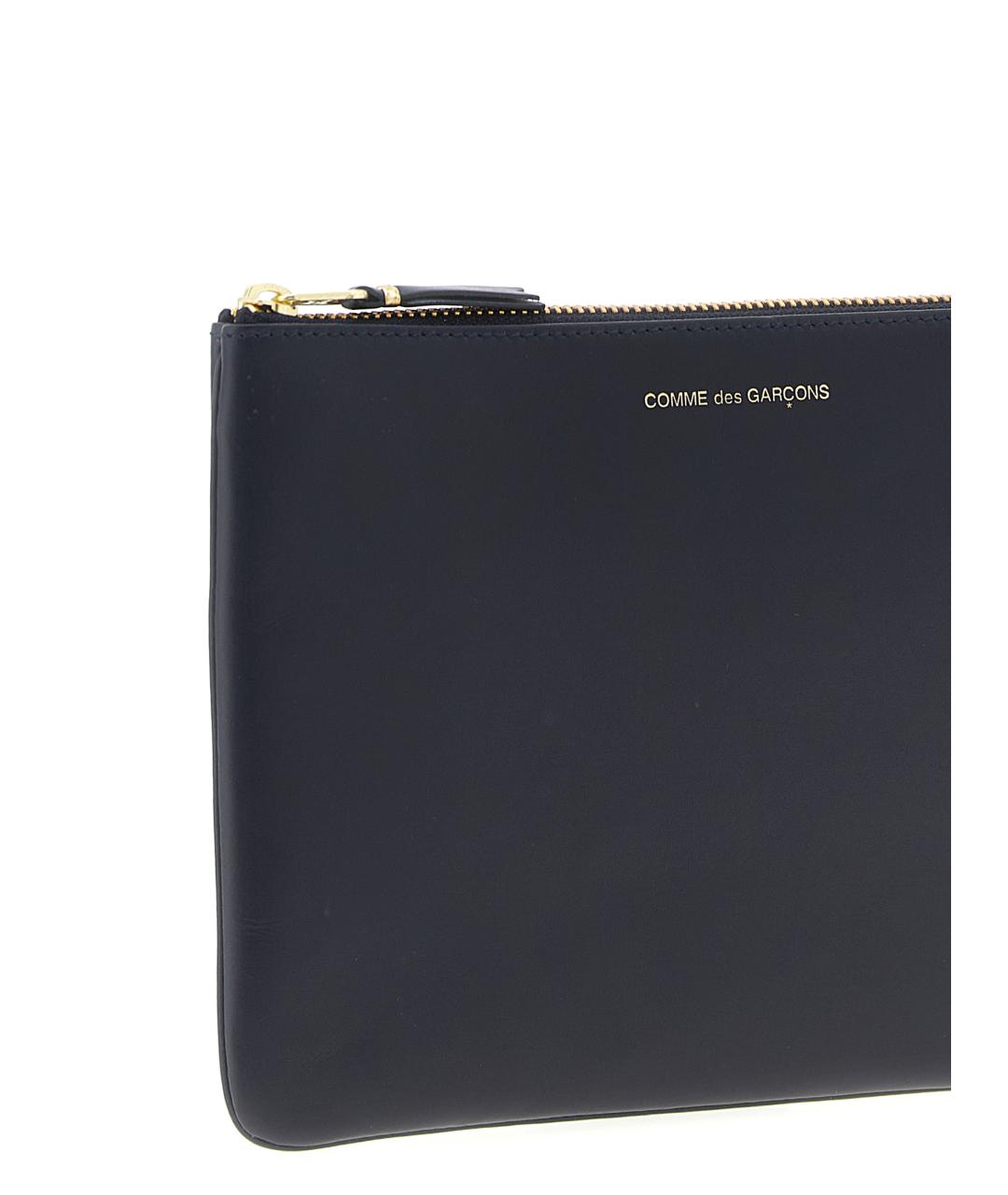 COMME DES GARÇONS WALLET Синий кожаный кошелек, фото 2