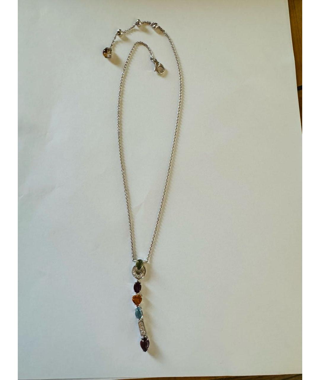 BVLGARI Белая цепочка из белого золота, фото 5