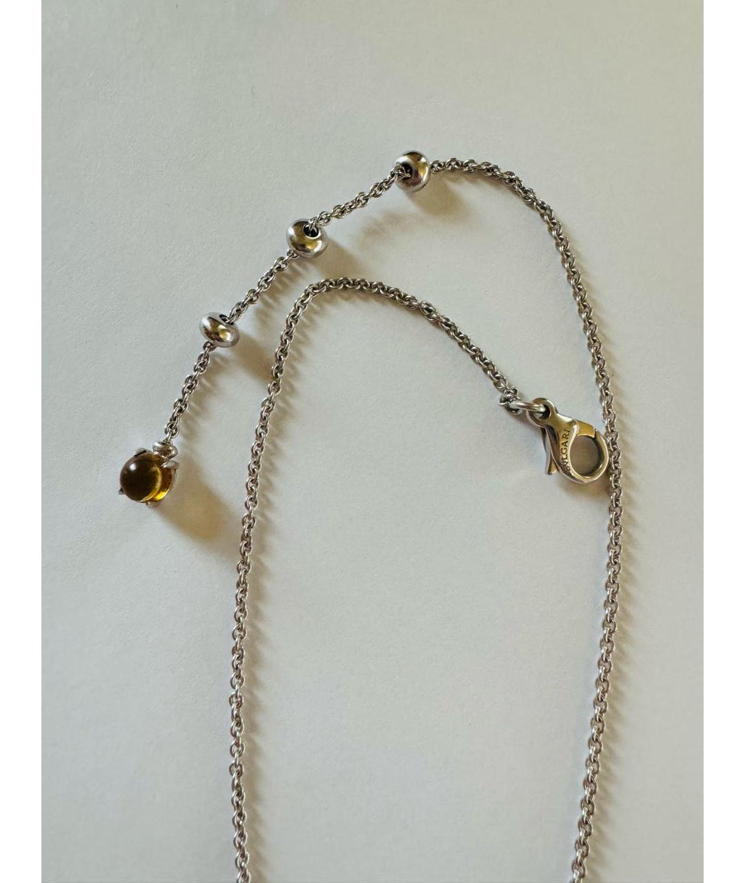 BVLGARI Белая цепочка из белого золота, фото 4