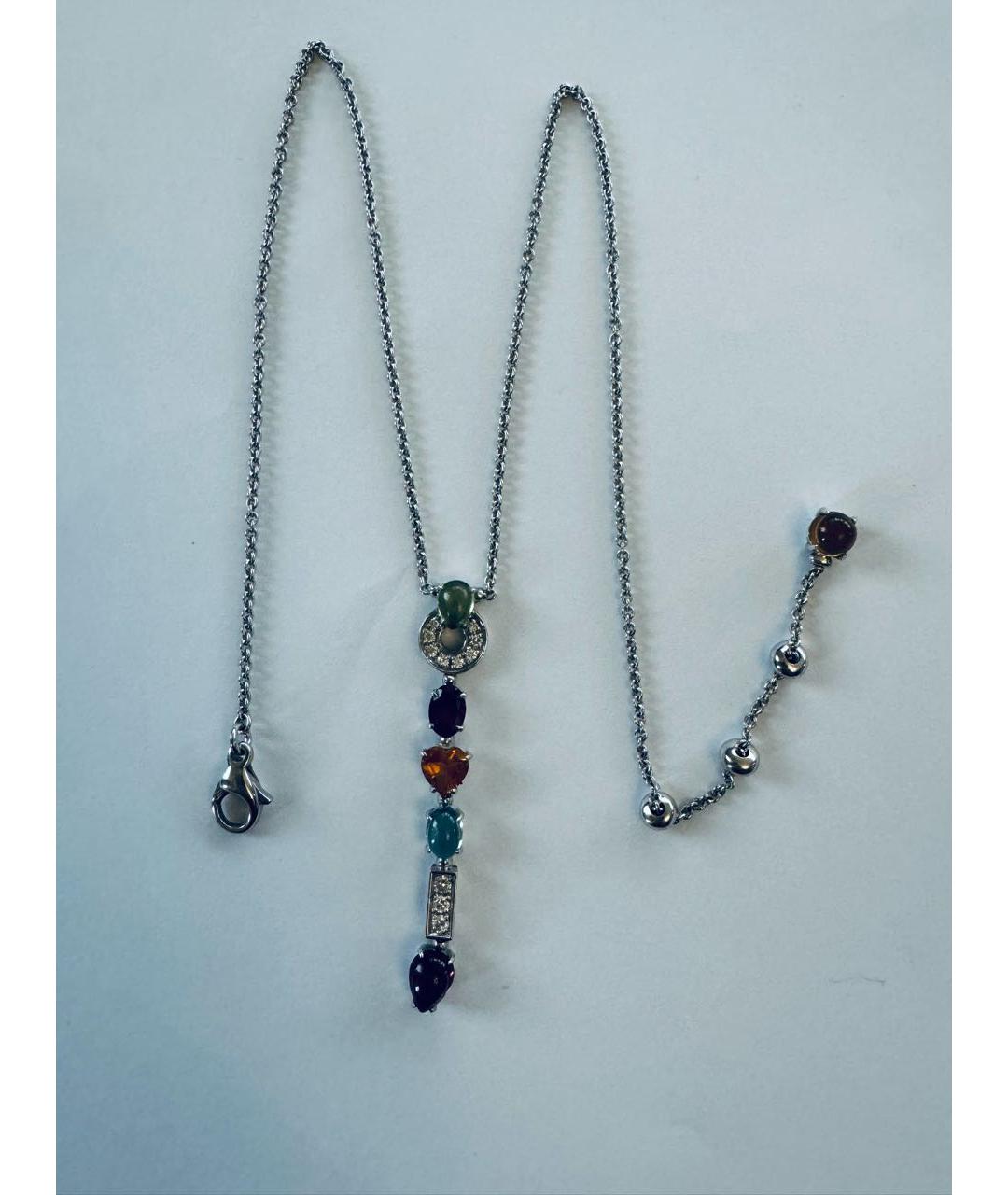 BVLGARI Белая цепочка из белого золота, фото 2