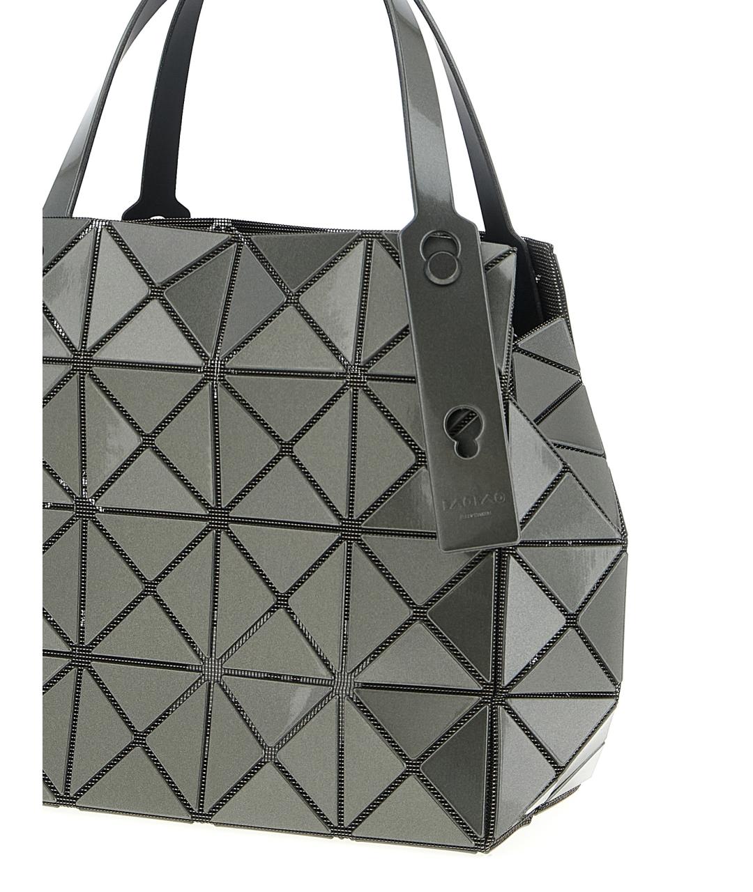BAO BAO ISSEY MIYAKE Серая синтетическая сумка тоут, фото 3