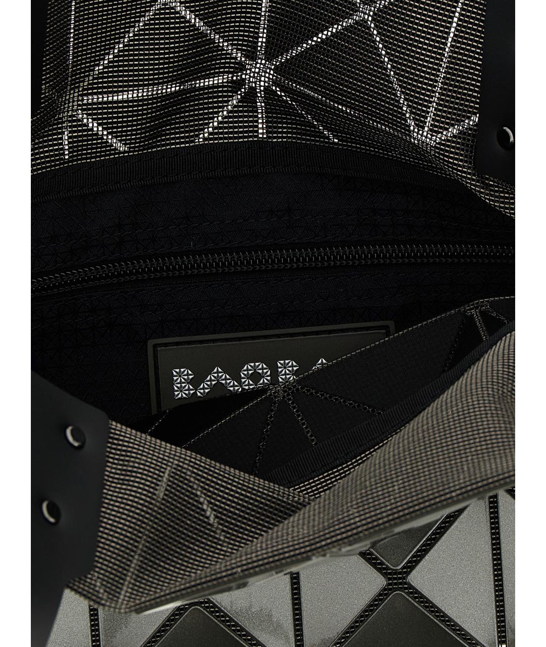 BAO BAO ISSEY MIYAKE Серая синтетическая сумка тоут, фото 4
