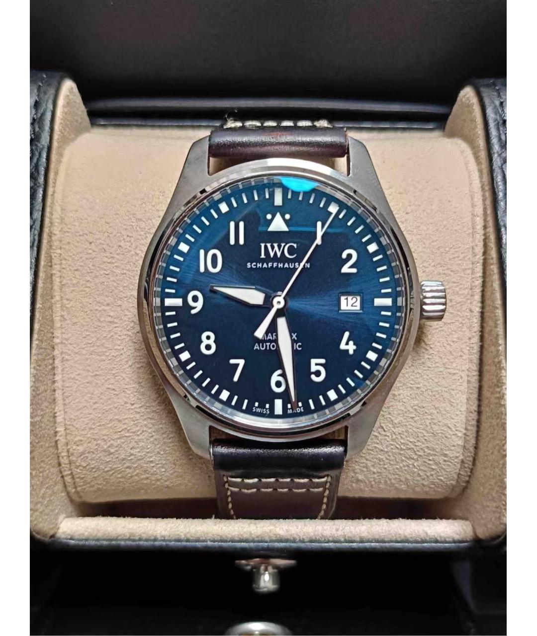 IWC Schaffhausen Серебряные часы, фото 3
