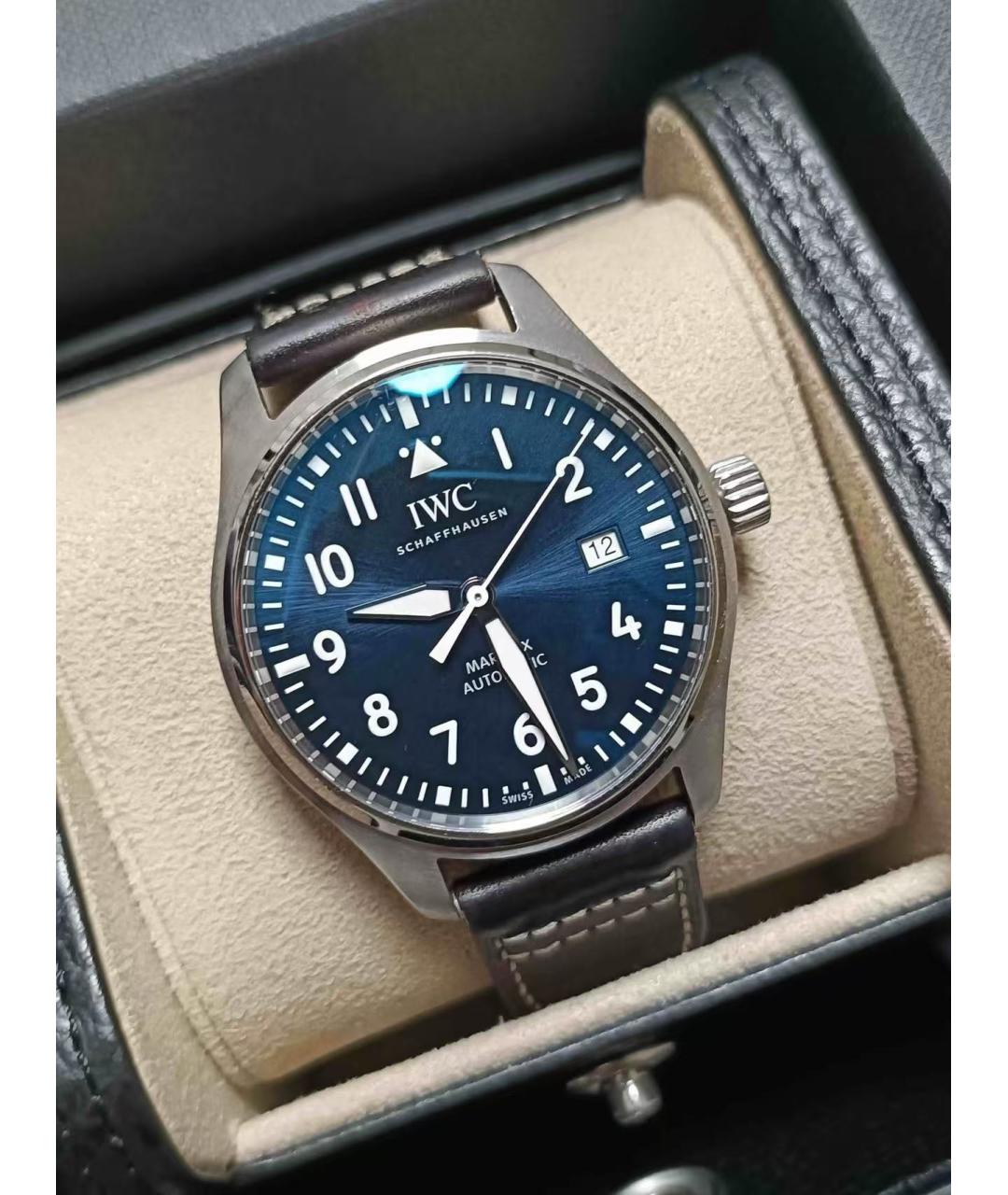 IWC Schaffhausen Серебряные часы, фото 2