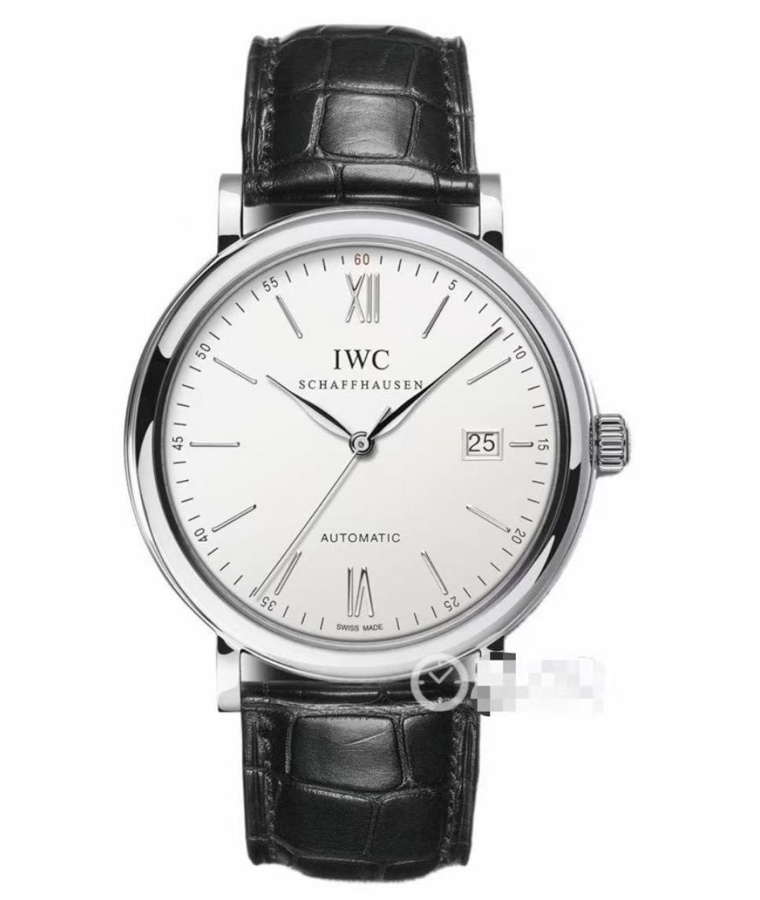 IWC Schaffhausen Серебряные часы, фото 2