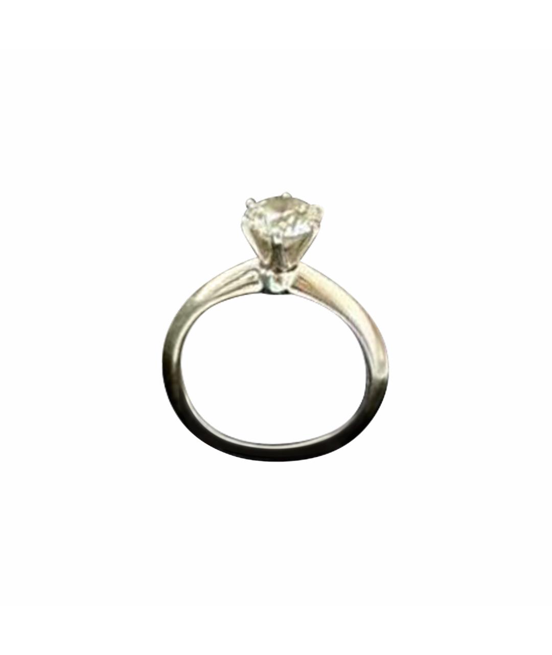 TIFFANY&CO Серебряное платиновое кольцо, фото 1