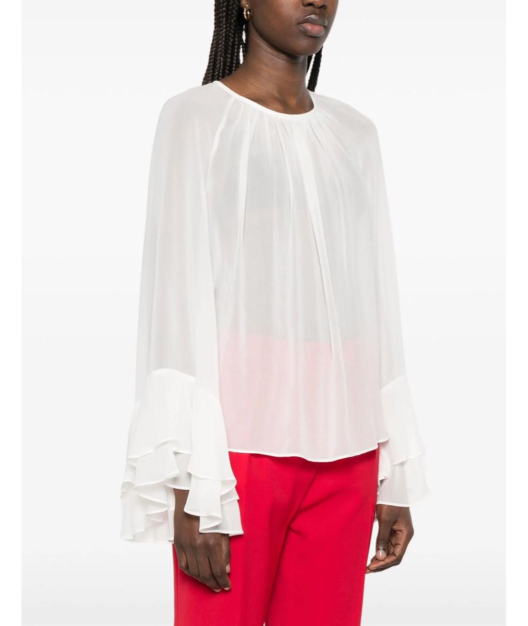 MAX MARA STUDIO Белая блузы, фото 4