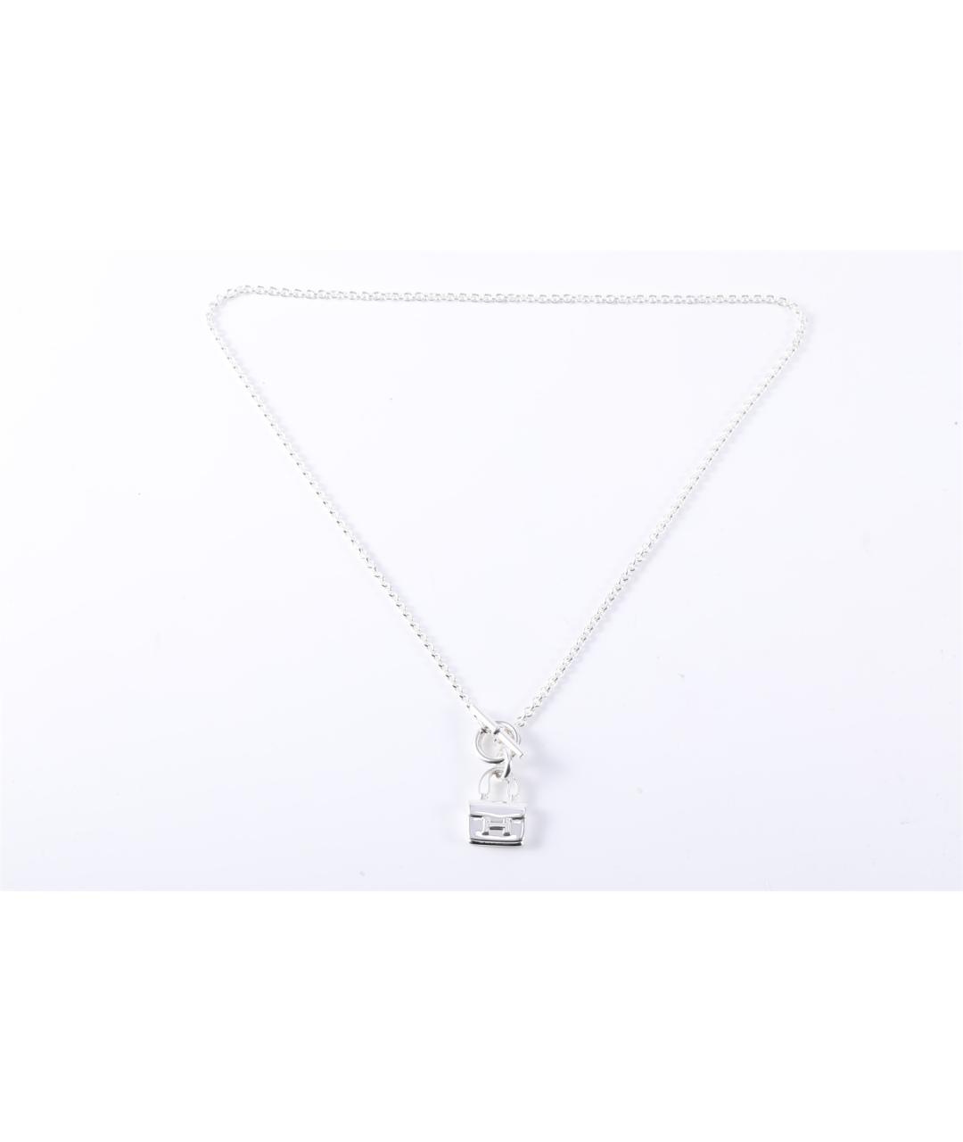 HERMES Серебряное колье, фото 6