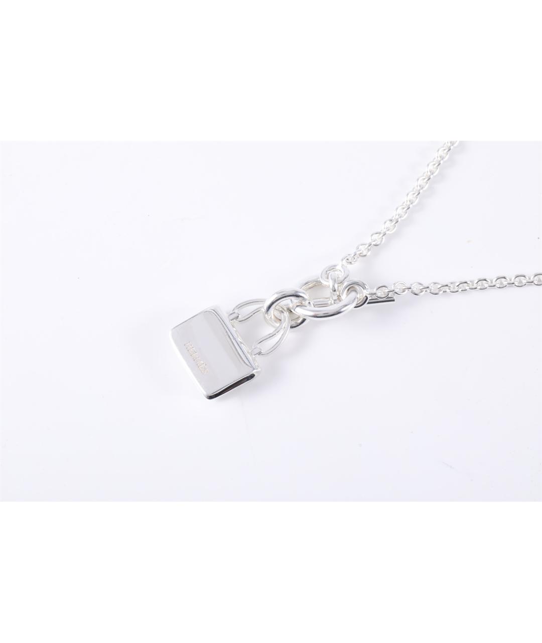 HERMES Серебряное колье, фото 3