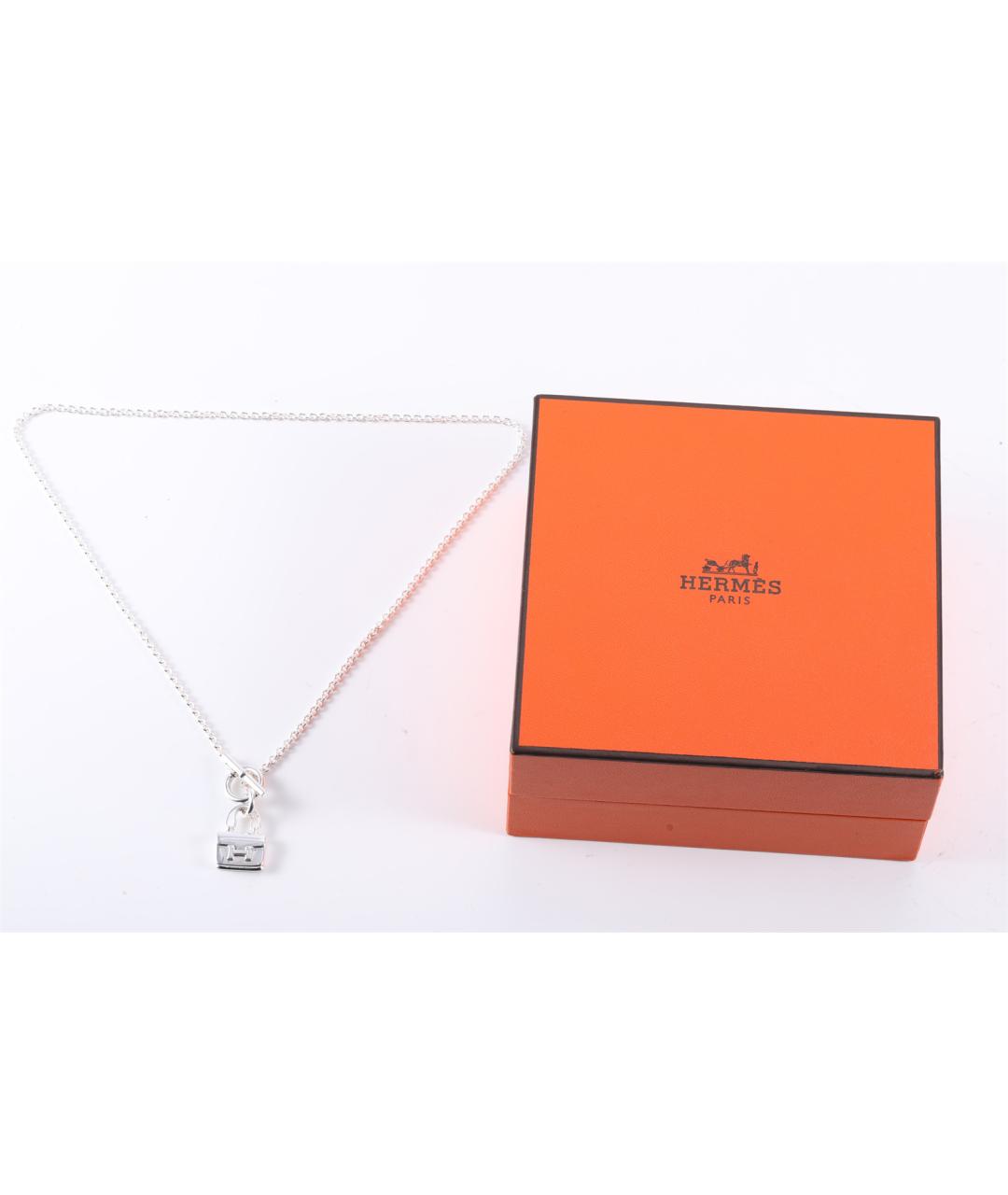 HERMES Серебряное колье, фото 7