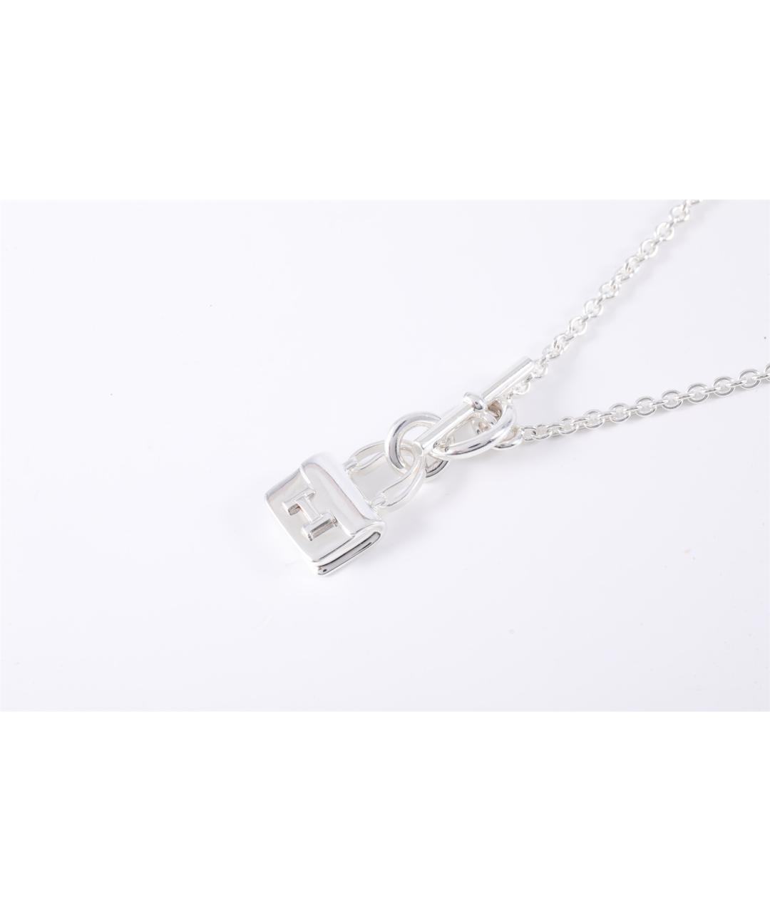 HERMES Серебряное колье, фото 2