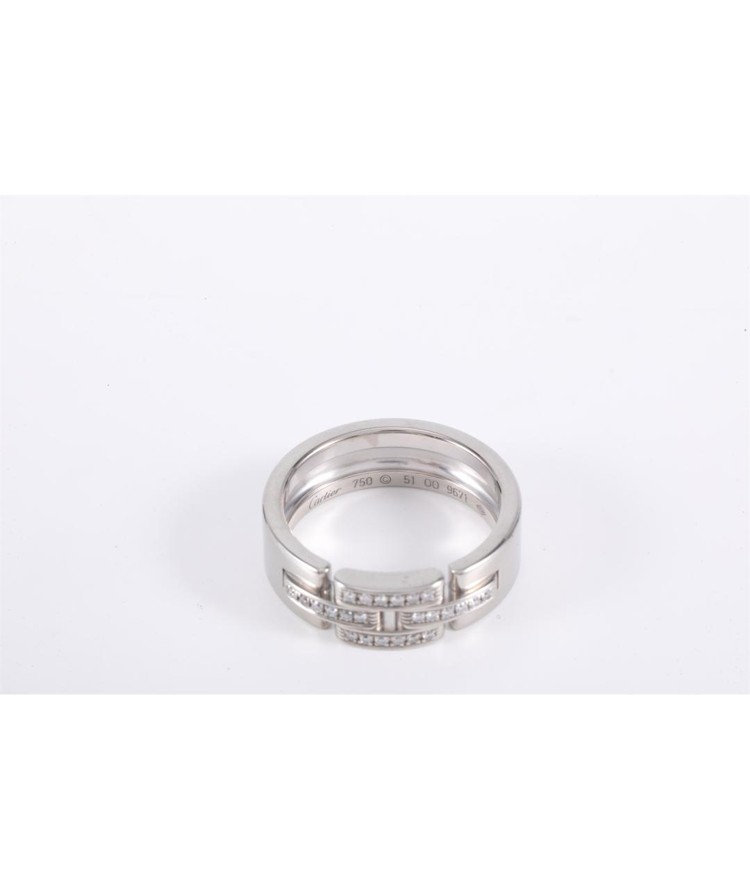CARTIER Серебряное кольцо из белого золота, фото 8