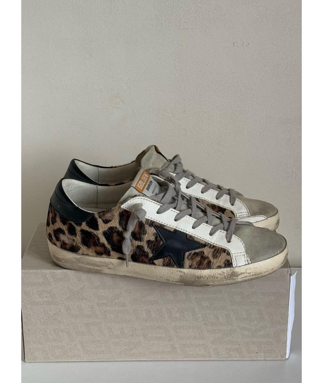 GOLDEN GOOSE DELUXE BRAND Мульти замшевые кеды, фото 7