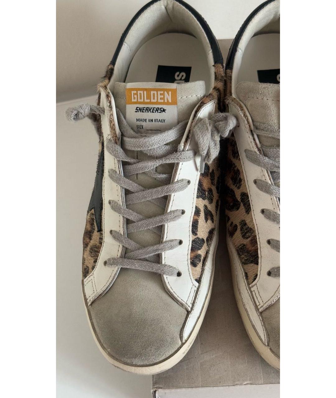 GOLDEN GOOSE DELUXE BRAND Мульти замшевые кеды, фото 6