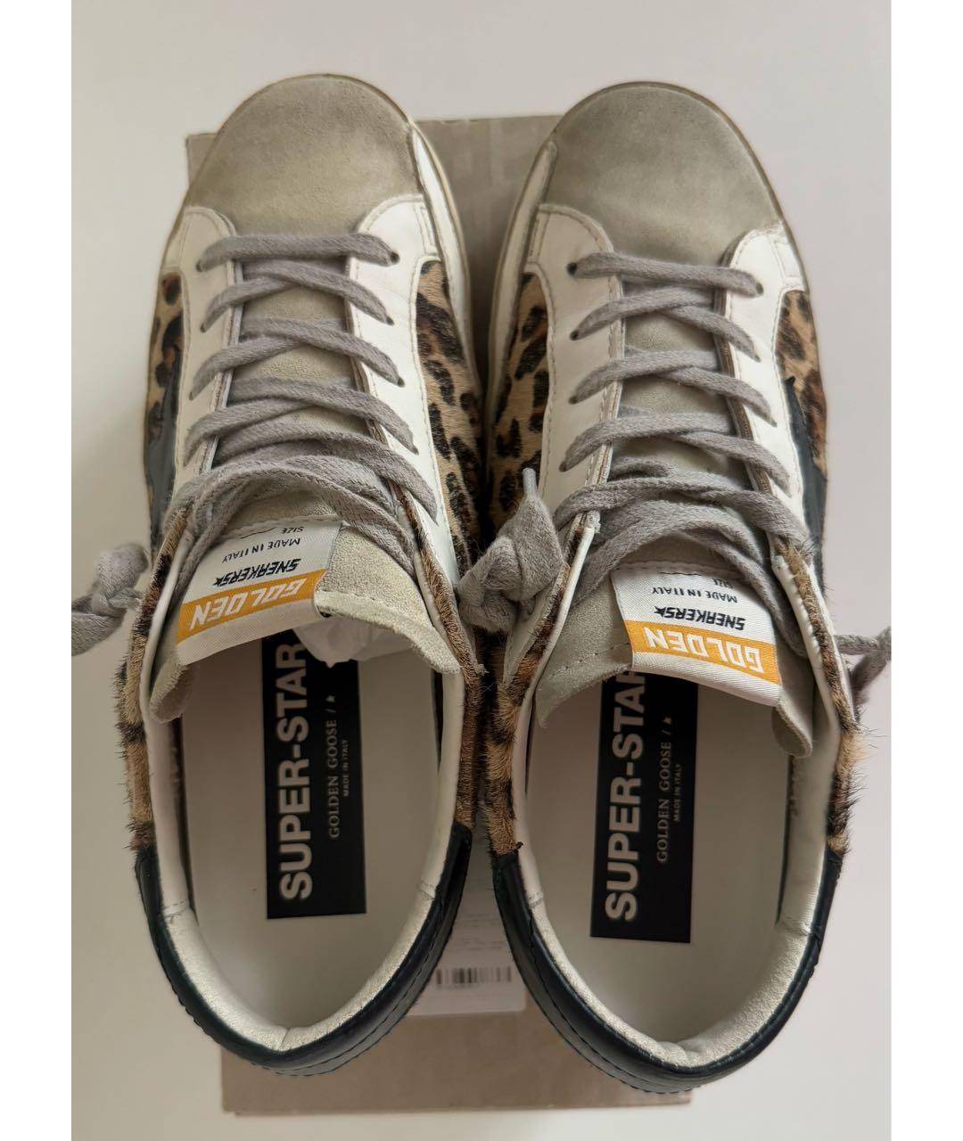 GOLDEN GOOSE DELUXE BRAND Мульти замшевые кеды, фото 4