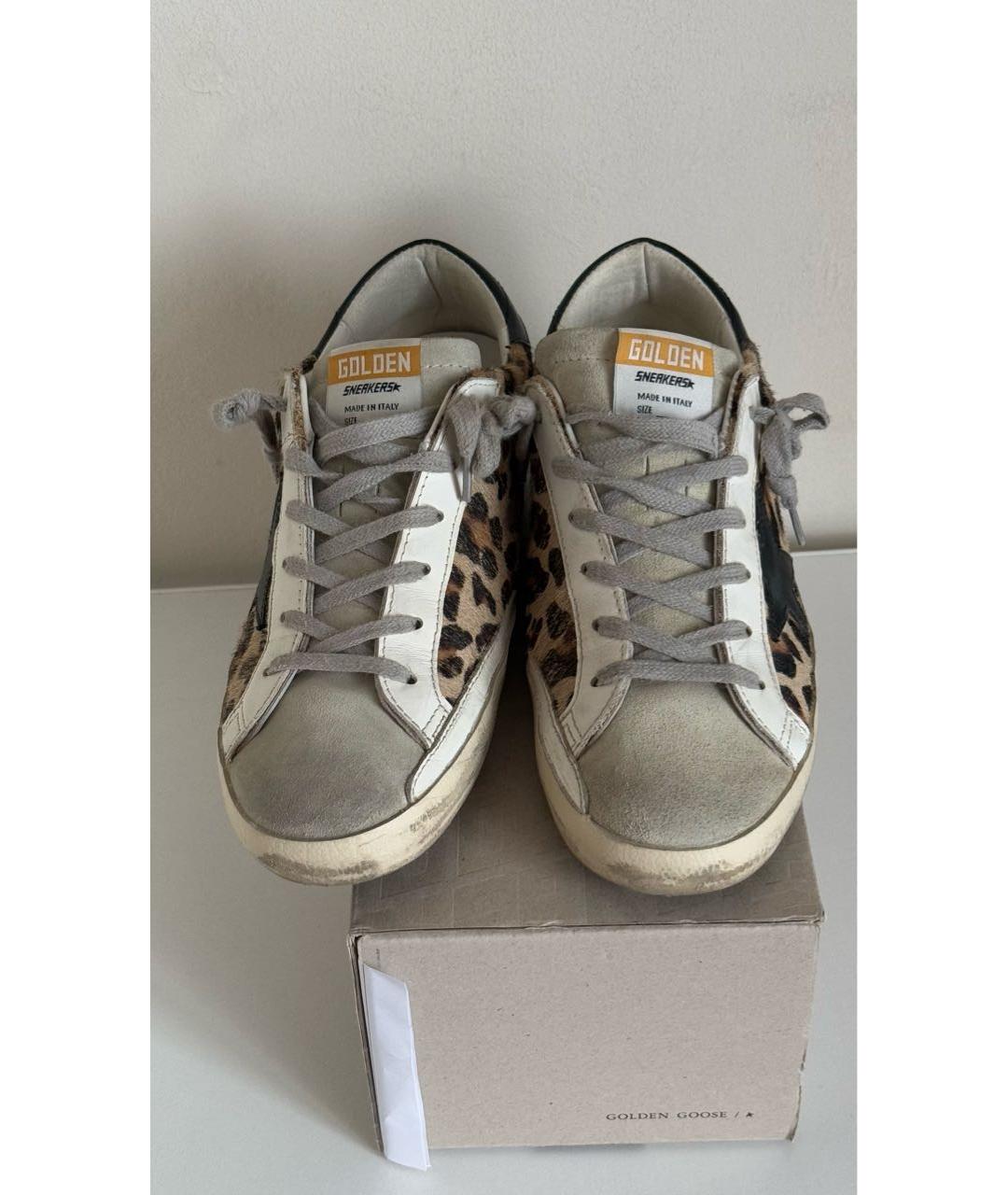 GOLDEN GOOSE DELUXE BRAND Мульти замшевые кеды, фото 2