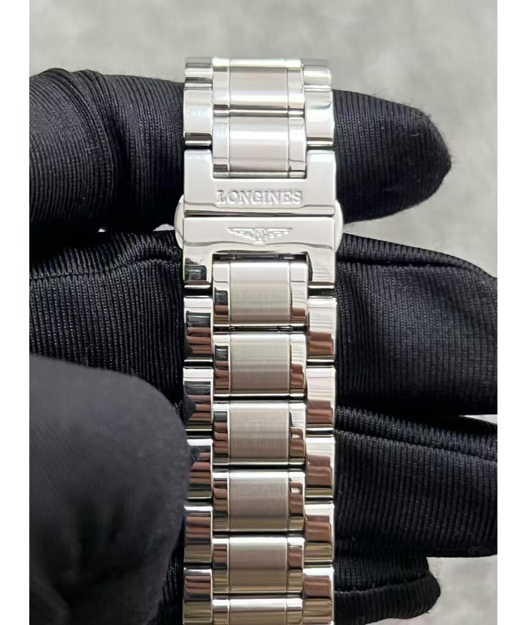 LONGINES Серебряные стальные часы, фото 6