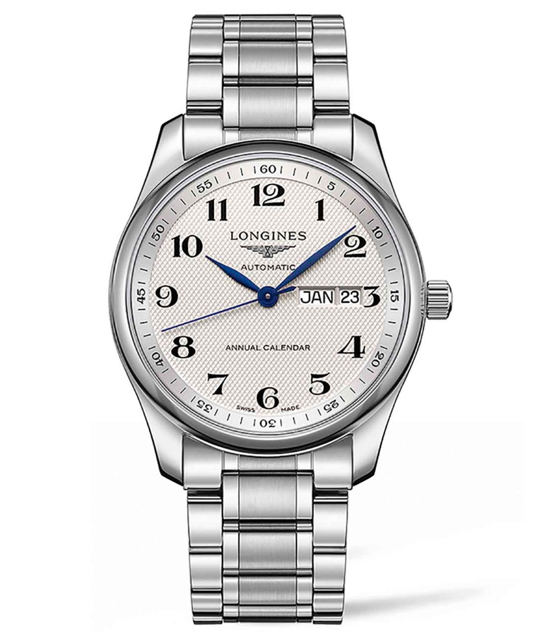 LONGINES Серебряные стальные часы, фото 7