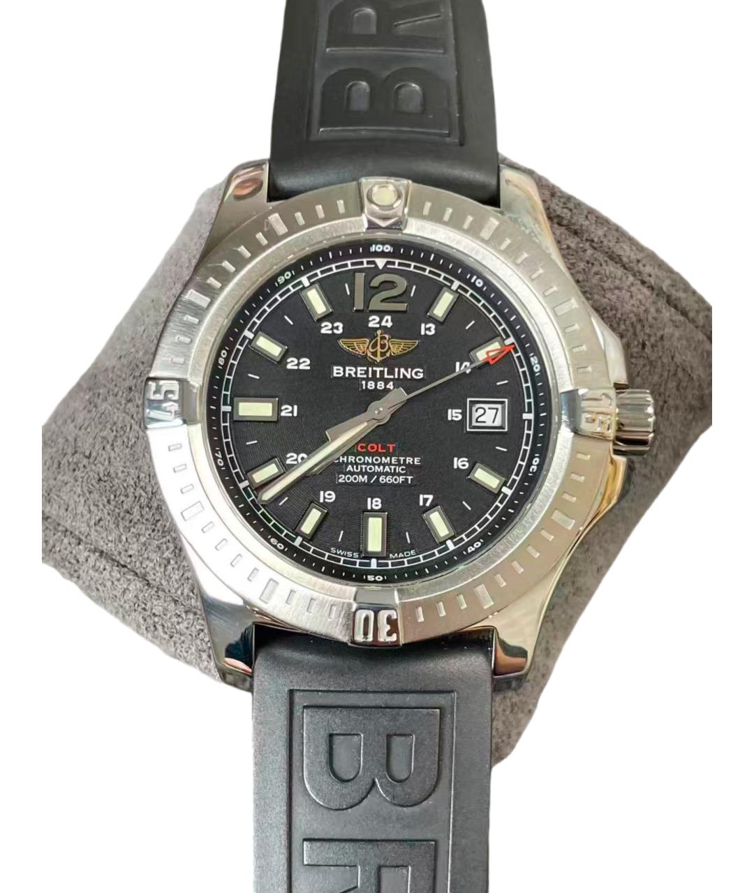 BREITLING Серебряные стальные часы, фото 5