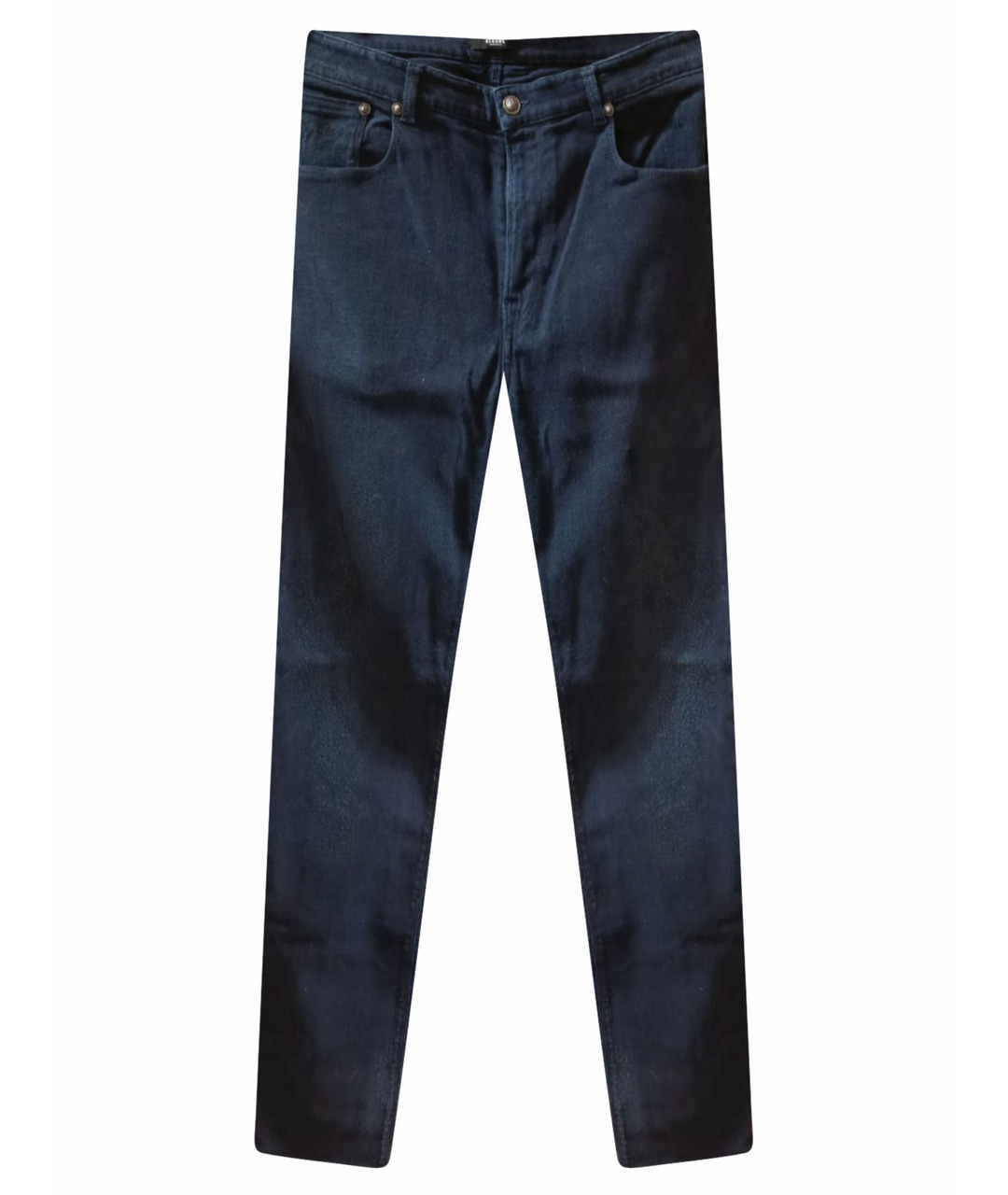VERSACE VINTAGE Темно-синие хлопковые джинсы скинни, фото 1
