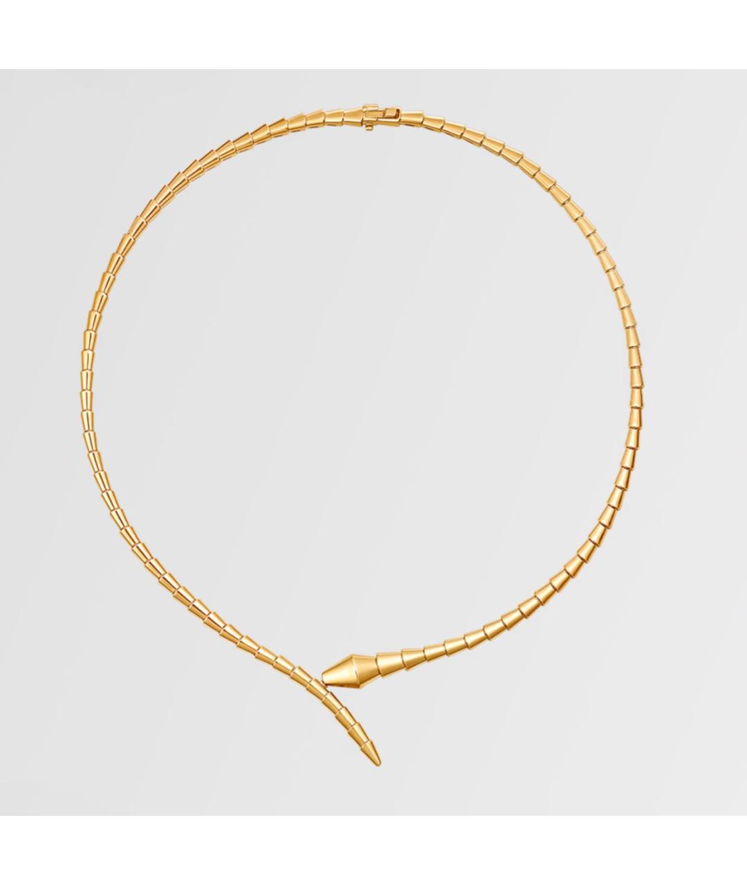 BVLGARI Золотое колье из желтого золота, фото 3