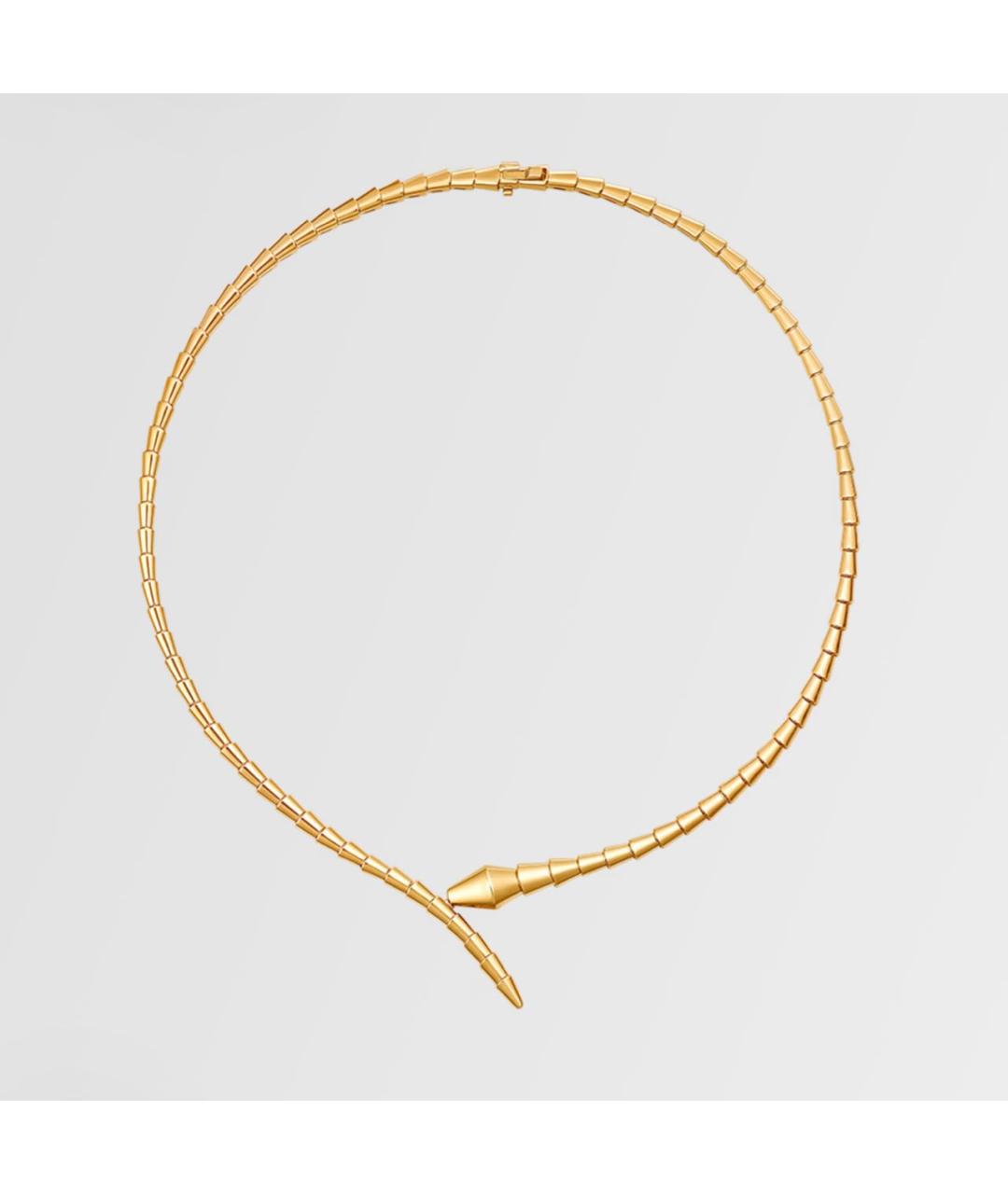 BVLGARI Золотое колье из желтого золота, фото 4