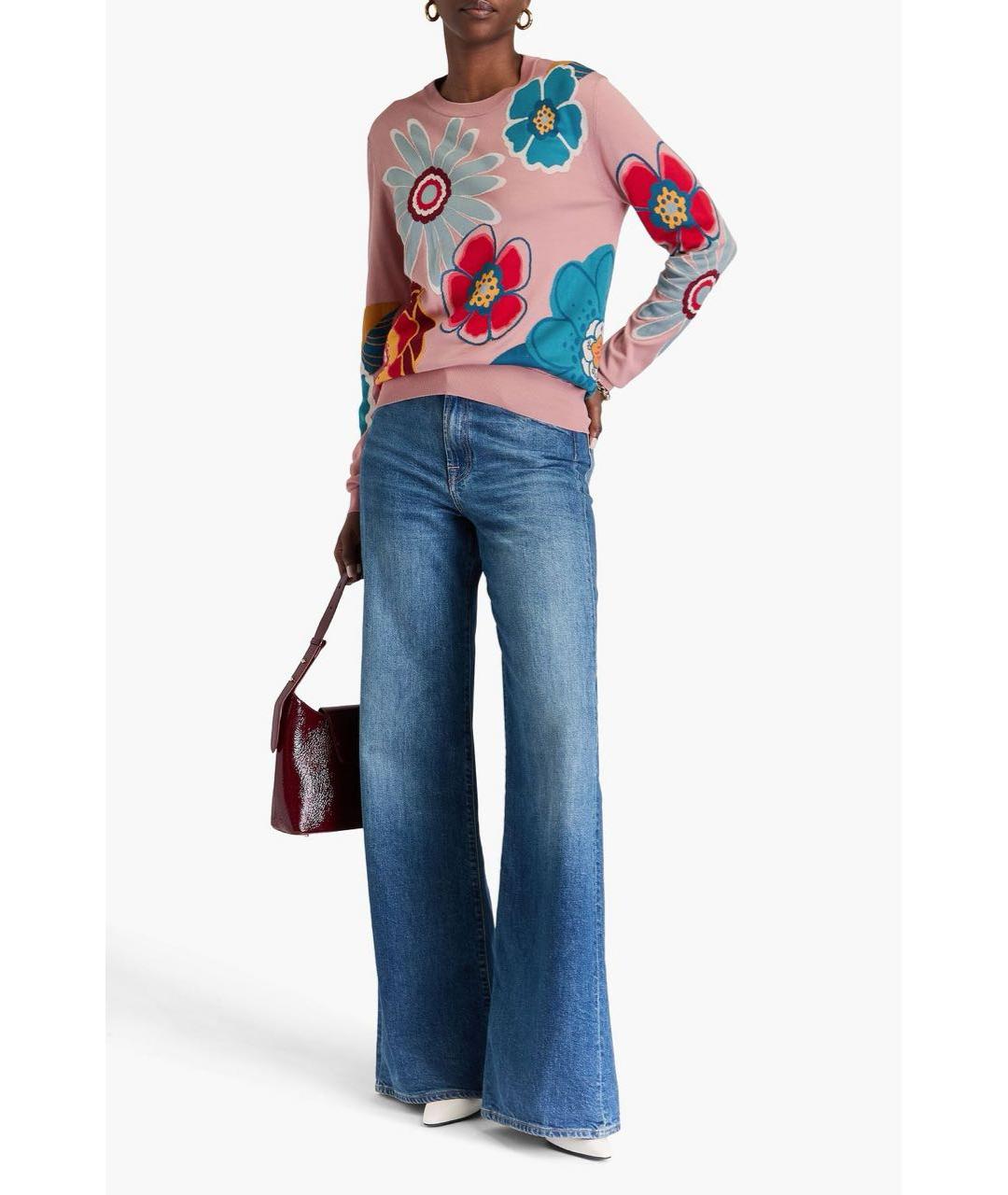 DOLCE&GABBANA Мульти шелковый джемпер / свитер, фото 2