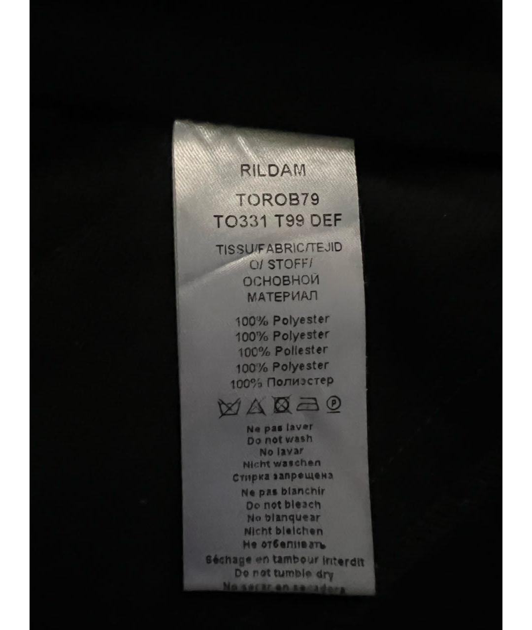 Tara Jarmon Черное полиэстеровое вечернее платье, фото 6