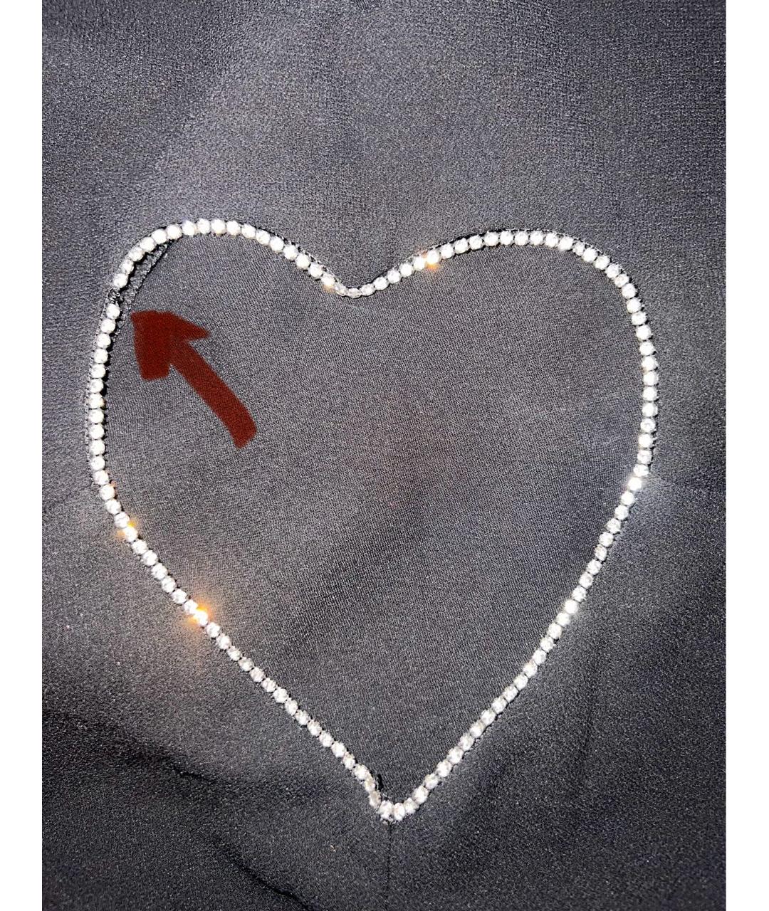 Tara Jarmon Черное полиэстеровое вечернее платье, фото 7