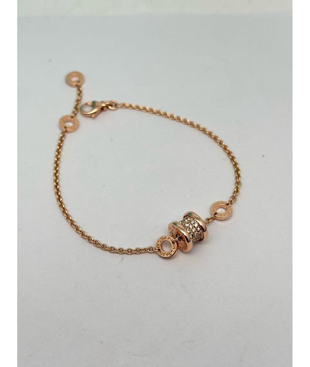 BVLGARI Золотой браслет из розового золота, фото 4