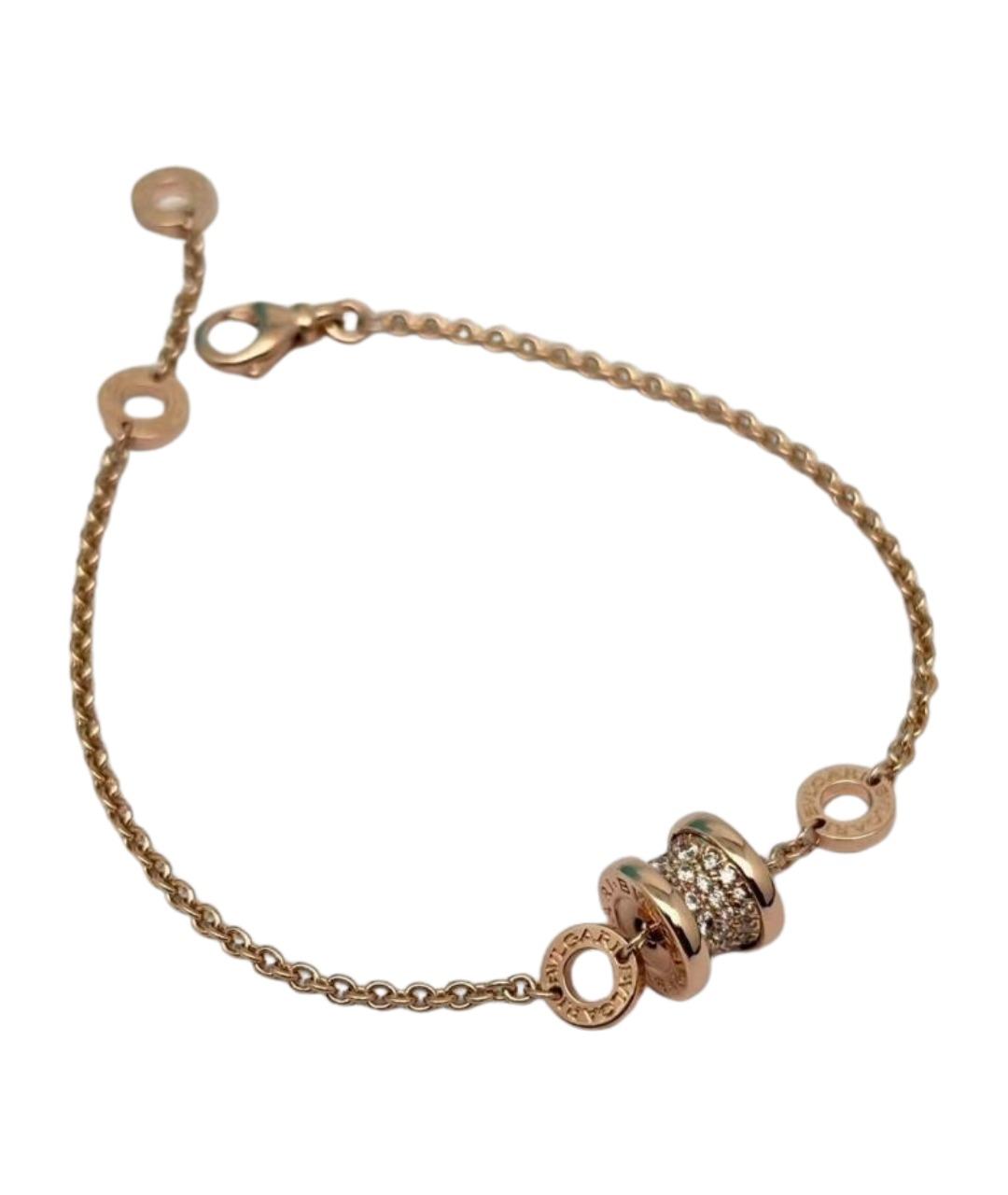 BVLGARI Золотой браслет из розового золота, фото 1