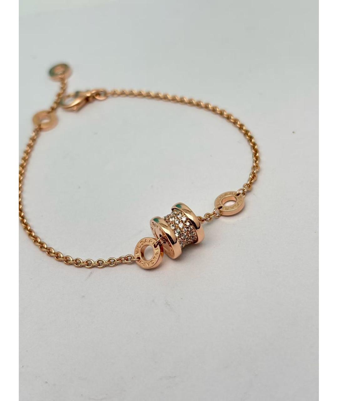 BVLGARI Золотой браслет из розового золота, фото 3