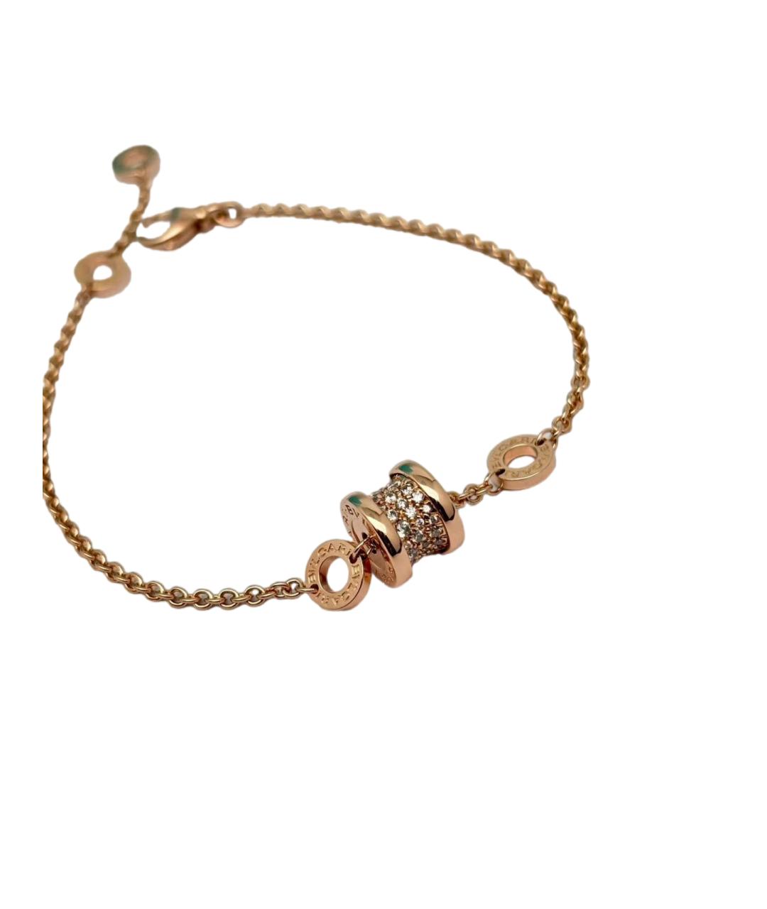 BVLGARI Золотой браслет из розового золота, фото 5