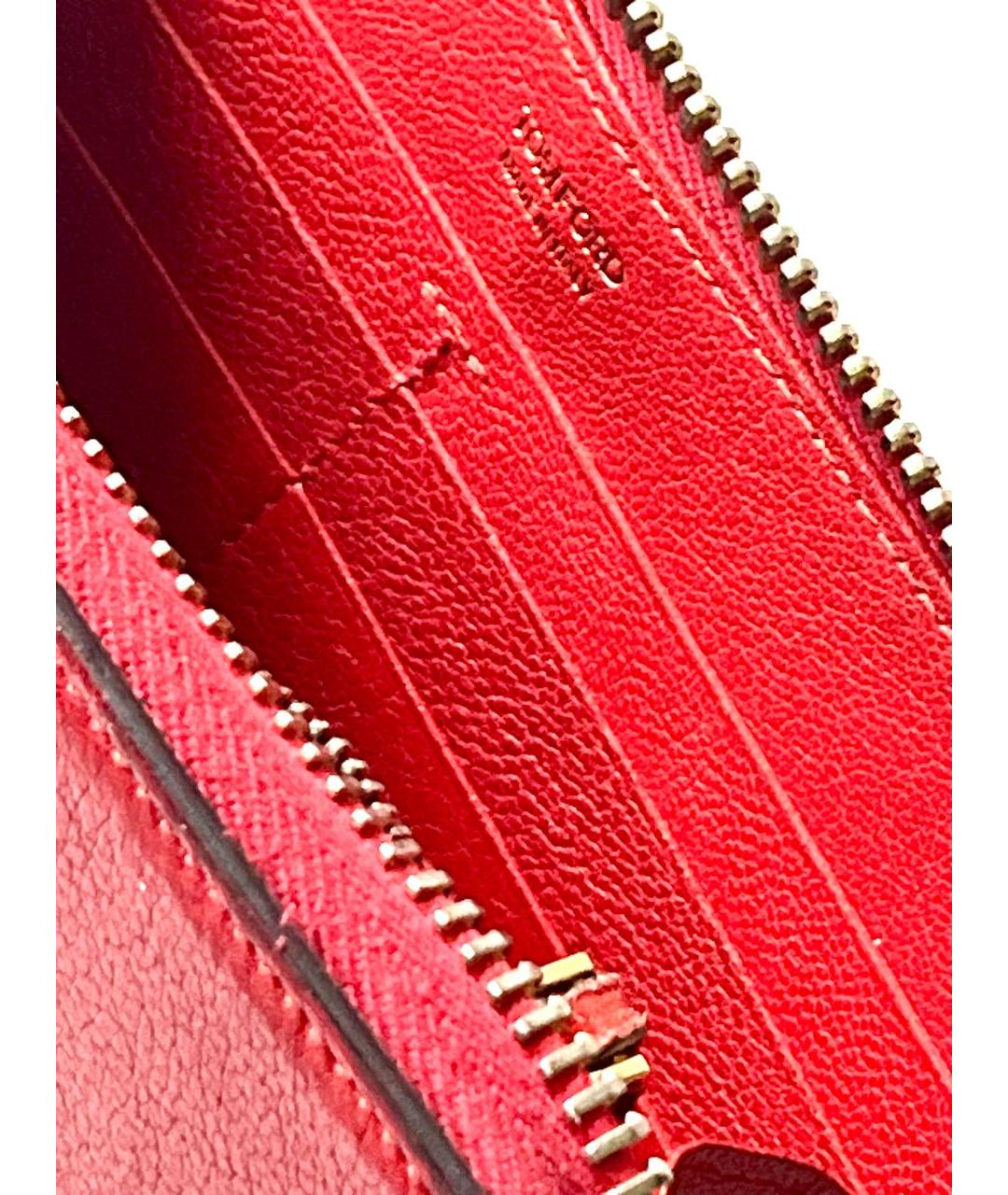 TOM FORD Красный кожаный кошелек, фото 4