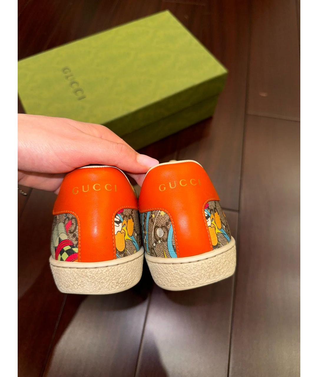 GUCCI Мульти кеды, фото 4