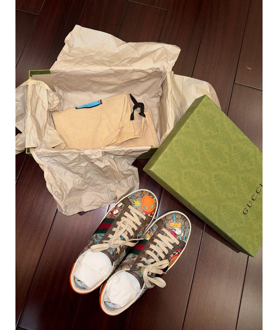 GUCCI Мульти кеды, фото 2